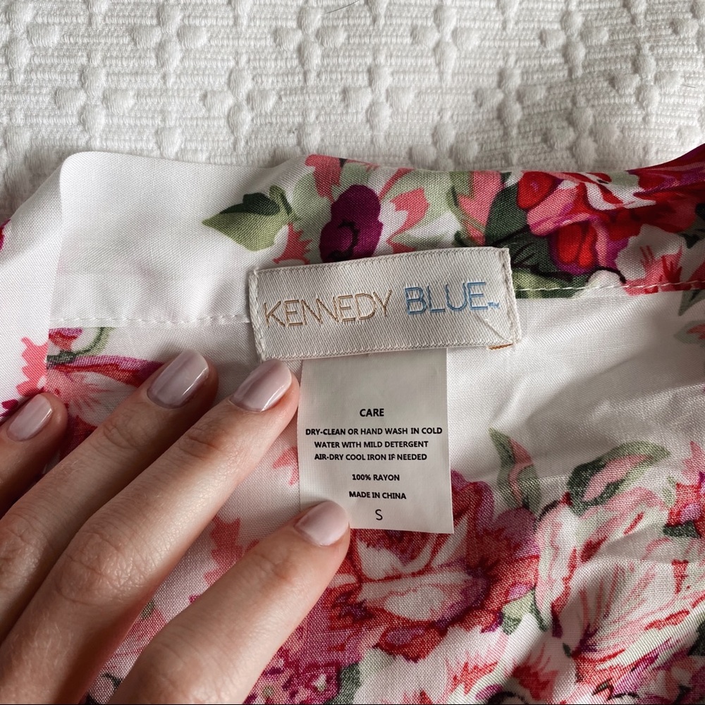 FLORAL ROBE - Picture 6 of 6